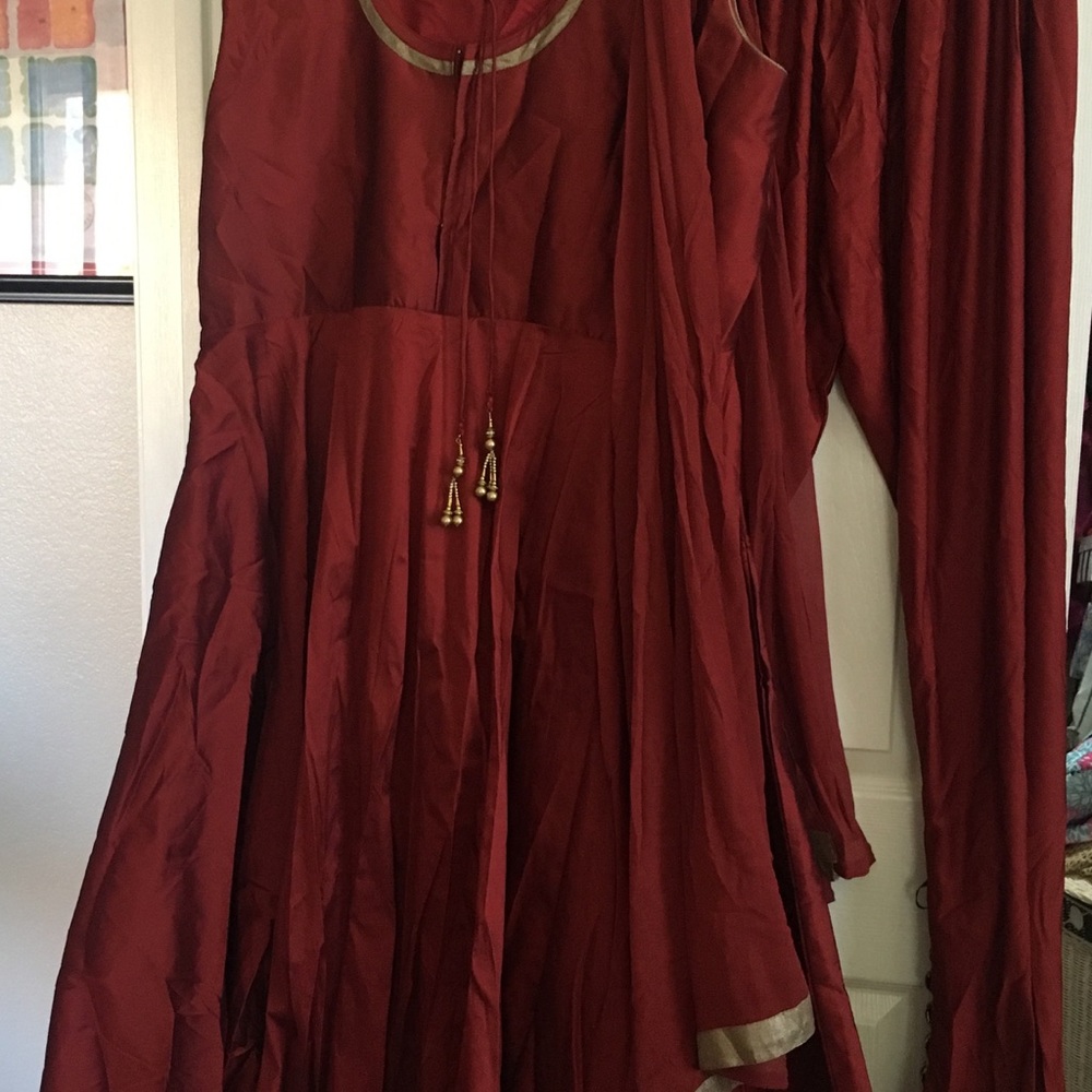 Indian Abaya with Scarf and Pant